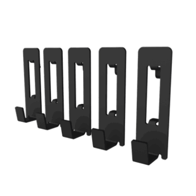 DEZCTOP ACC. 5 GANCI DA-DBHOOK-BK1