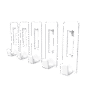 DEZCTOP ACC. 5 GANCI DA-DBHOOK-WH1 BIANCO