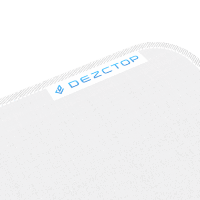 DEZCTOP ACC. TAPPETINO PER MOUSE BIANCO RESISTENTE ALL’ACQUA 900x400mm