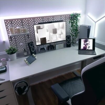 DEZCTOP DESK PANNELLI KIT 4 PEZZI PER SCRIVANIA 160 OAK AC-BFTDB4X-SW1 SNOW