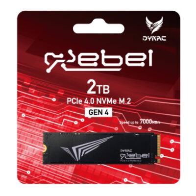 DYNAC SSD REBEL 2TB M2 NVME  GEN4x4 7000/6400 (SIAE)