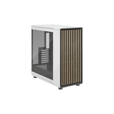 FRACTAL CASE TOWER NORTH XL CHALK WHITE TG CLEAR