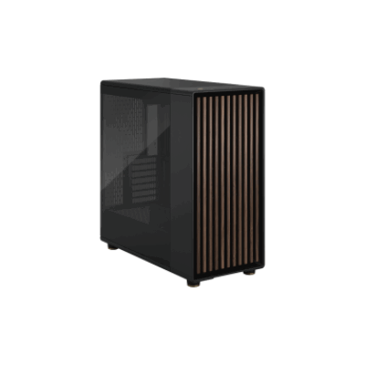 FRACTAL CASE TOWER NORTH XL CHARCOAL BLACK TG DARK
