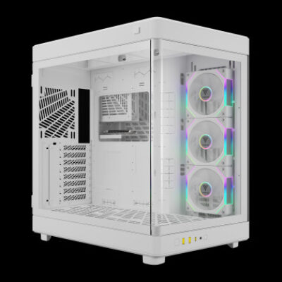 GAMDIAS CASE FULL TOWER NESO P1 PRO WW 2*TG 3xAEOLUS P2 DISPLAY (ORIZ&VERT)