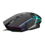 GAMDIAS MOUSE GAMING AURA GS4 LUCI MULTIC 6*KEYS 3600DPI ERGONOMIC