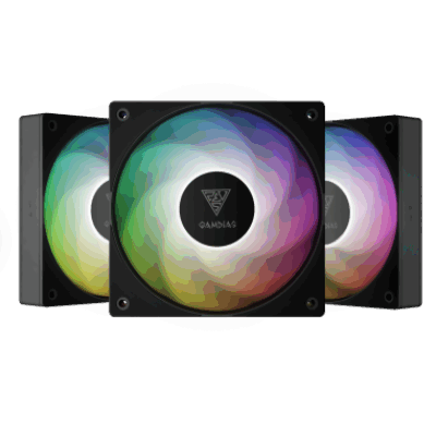 GAMDIAS VEN CASE NOTUS M1-1203 KIT 3*ARGB PALE INTERCAMBIABILI (INVERTITE I