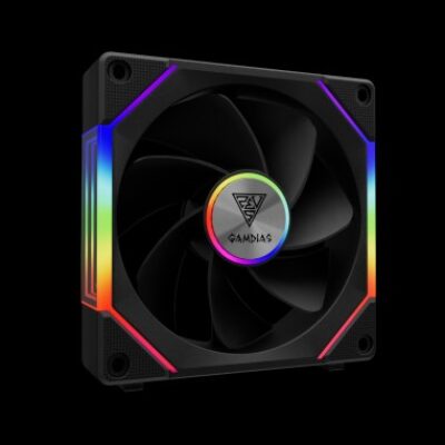 GAMDIAS VENTOLA CASE AEOLUS P2-1201 ARGB PWM FAN 120mm