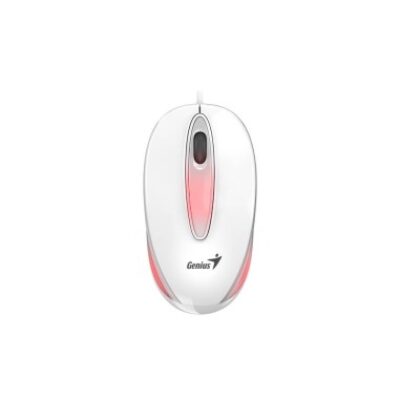 GENIUS MOUSE USB DX-MINI FLASHING LED WHITE