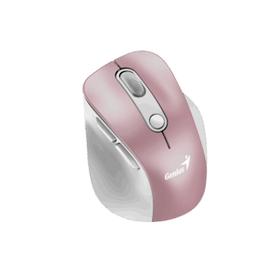 GENIUS MOUSE WIR. ERGO 9000S PRO MINI RGB BT DUO WIRELESS (BT +2.4Ghz) PINK