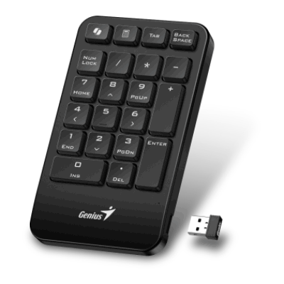 GENIUS NUMPAD 1000 BLACK AI 2.4GHz