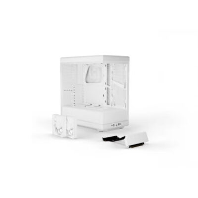 HYTE CASE MID TOWER DC Y40 WHT 2xTG 2x120mm Fan CS-HYTE-Y40-WW