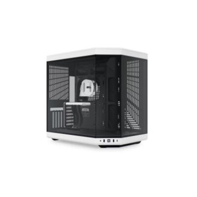 HYTE CASE MID TOWER DC Y70 BLK/WHT 4xSLOTS GPU 3*TG CS-HYTE-Y70-BW