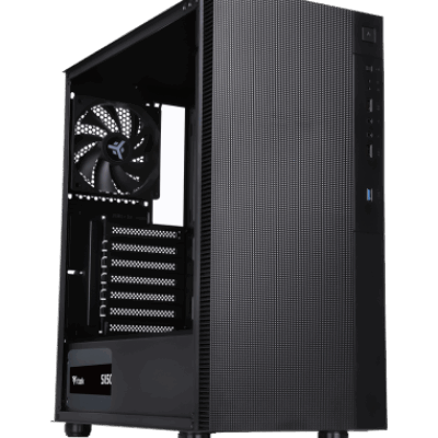 ITEK CASE MIDDLE TOWER SYLENT 03NP PSU 500W ATX 2xUSB3 3x12cm FAN FONOASSOR