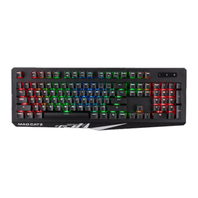 MAD CATZ GAMING TAST. S.T.R.I.K.E. 4 BLACK MECCANICA 104 TASTI RGB