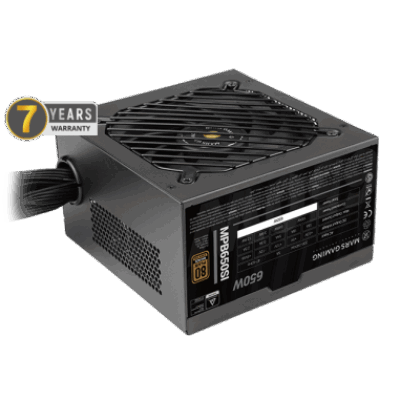 MARSGAMING ALIMENTATORE MPB650SI  650W 80PLUS BRONZE APFC 2X PCIE6+2PIN