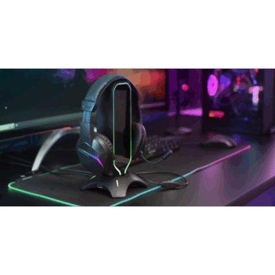 MARSGAMING GAMING CUFFIA+MIC MH122 BLACK RGB PC MAC CONSOLES SAMRTHPONE TAB