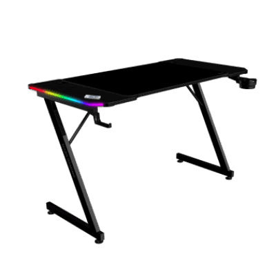 MARSGAMING GAMING DESK MGDX120RGB 120X60CM RGB REMOTE CTRL, XL PAD, HOLDER