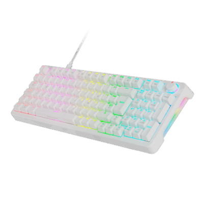 MARSGAMING GAMING TASTIERA MKPROYIT BIANCA FULL RGB MECHANICAL ITALIANA