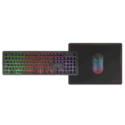 MARSGAMING GAMING TASTIERA+MOUSE+PAD MCPWXIT WIRELESS NERA