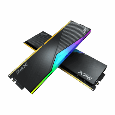 MEM DDR5 ADATA XPG LANCER RGB 32GB (2x16GB) 6000MH BLACK AX5U6000C3016G-DCL