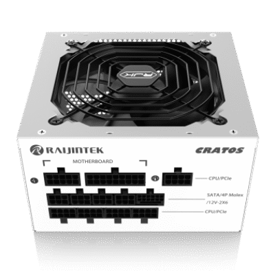 RAIJINTEK ALIM. CRATOS 1200 WHITE F.MODULARE ATX 3.1 80+ GOLD