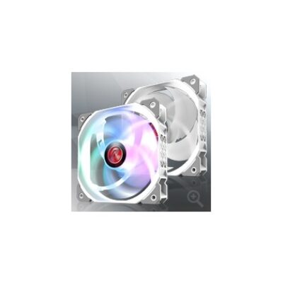 RAIJINTEK DISSIPATORE CASE AGERAS 12 WHITE ARGB-1 1xFAN ANTIRUMORE 5 PALE