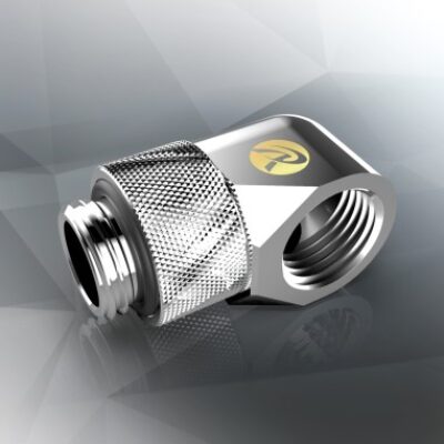 RAIJINTEK RACCORDO 90GR MF0906 SILVER (6pcs) compatibile con G1/4