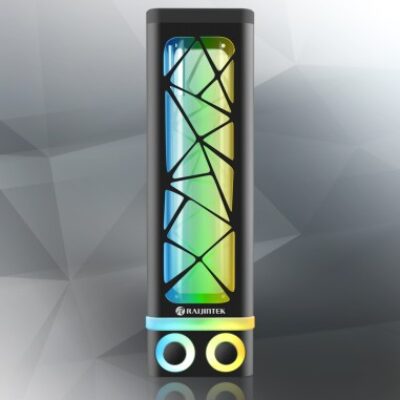 RAIJINTEK SERBATOI  ANTILA PURE R100B BLK 5V ARGB H173mm 400ml G1/4”