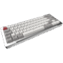 RAIJINTEK TASTIERA GAMING MGA-68 SILVER ALLUMINIO ARGB MAGNETIC SWITCH