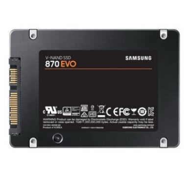 SAMSUNG SSD 870 EVO 500GB MZ-77E500B/EU 2.5” SATA3 R/W 560/530 (SIAE)