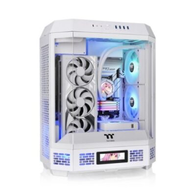 THERMALTAKE CASE M.TOWER THE TOWER 600 SNOW 2 BIANCHE FAN TG