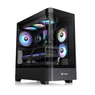 THERMALTAKE CASE M.TOWER VIEW 290 TG ARGB CURVED 3*120MM FAN
