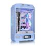 THERMALTAKE CASE MICRO THE TOWER 300 HYDRANGEA BLUE  WIN SPCC 3*TG 2FAN*CT1
