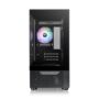 THERMALTAKE CASE MICRO VIEW 170 TF ARGB BLACK TG 3xARGB FAN