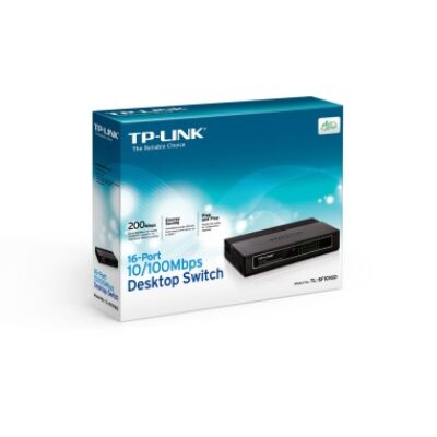 TP-LINK 16 PORTE 10/100 DESKTOP SWITCH