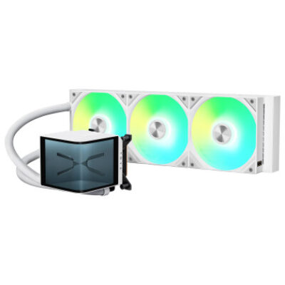 TRYX RAFF LIQUIDO PANORAMA 360 ARGB 3D-AMOLED DISPLAY 360mm WHITE