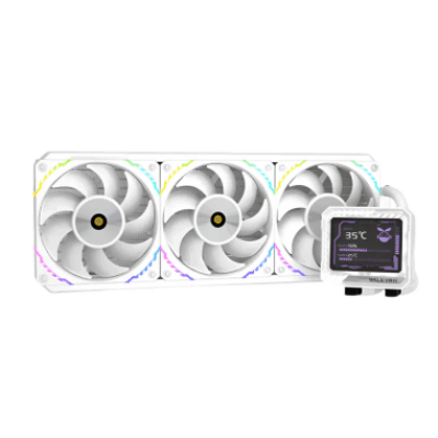 VALKYRIE RAFF. CPU LIQUIDO V360 BIANCA LCD IPS 3.5” 60Hz ARGB VK-AIOV360W