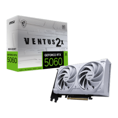 VGA MSI GeForce® RTX 5060 8GB Ventus 2X OC WHITE