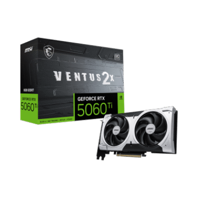 VGA MSI GeForce® RTX 5060 TI 8GB VENTUS 2X OC PLUS
