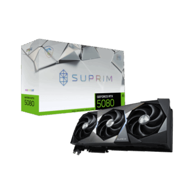VGA MSI GEFORCE RTX 5080 16G SUPRIM SOC