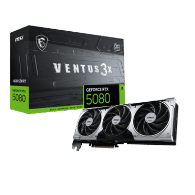 VGA MSI GEFORCE RTX 5080 16G VENTUS 3X OC PLUS