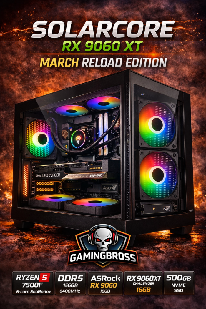 SolarCore RX 9060 XT – March Reload Edition Alessandro Orru