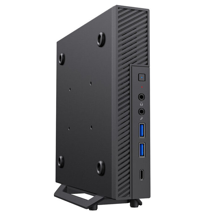 Case PILOT Z1 – 1L- MB H610T3- 2xType-C- 4xUSB3- 2xUSB2- HDMI- WiFi6 & BT- RJ45- Vesa- 120W PSU