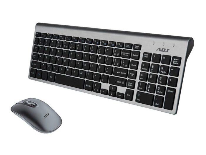 Tastiera/Mouse Kit WiFi Platinum