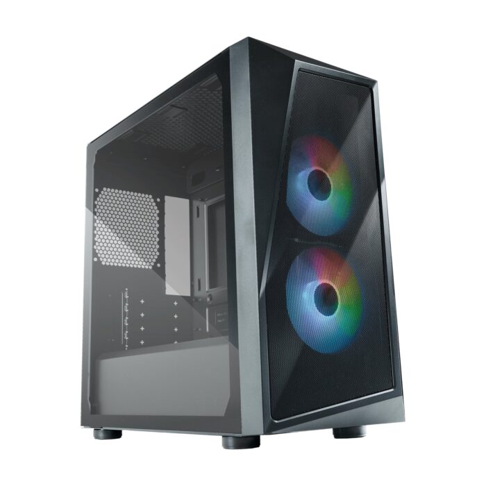 Case CMP 320- USB3.2+USB2.0-2×2.5″/3.5″HDD 2×2.5″SSD-2x120mm ARGB Front Fans-Rad. Supp.-NO PSU