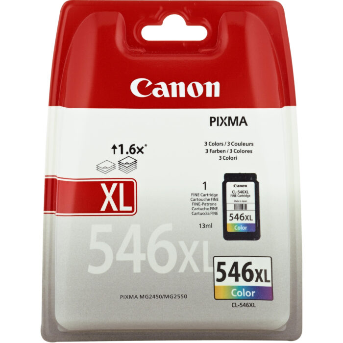 CARTUCCIA INK CANON CL546XL CMY PER PIXMA MG2450