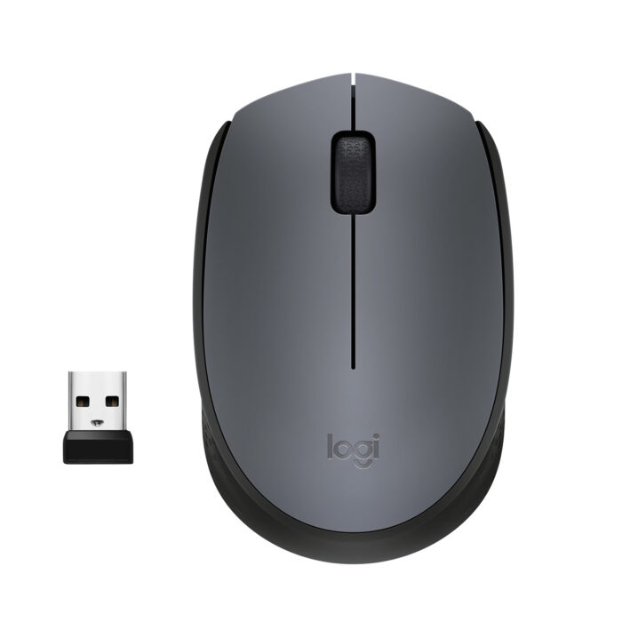 Mouse Logitech M170 Cordless Grey con Ricevitore USB Nano