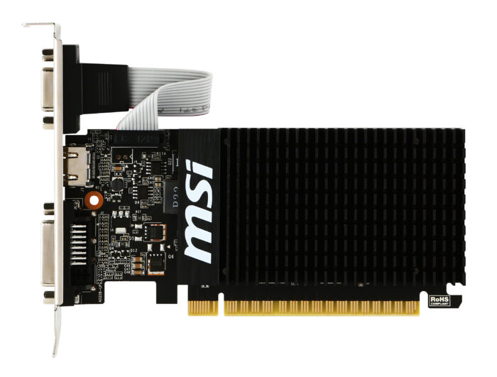 Scheda Video MSI NVIDIA GT 710 2GD3H LP 2GB DDR3 HDMI/VGA/DVI
