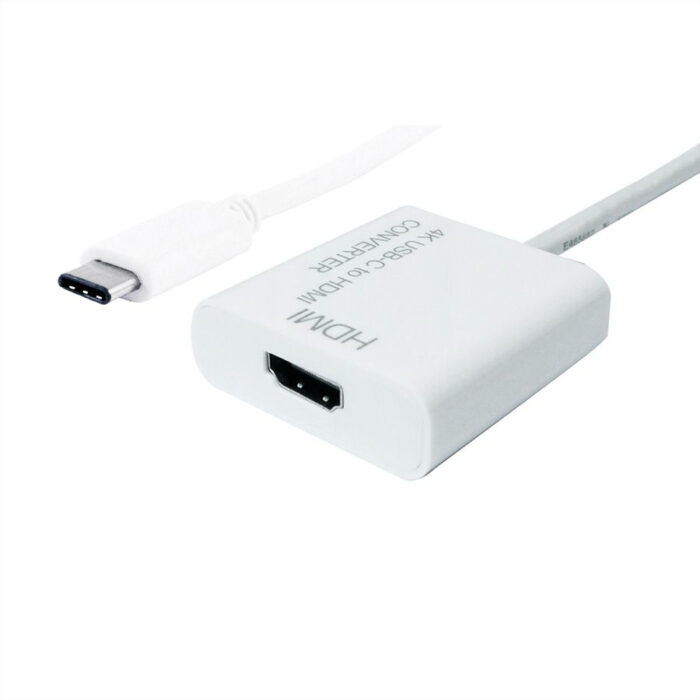 ADATTATORE USB 3.2 C-HDMI M/F 3840×2160 @30HZ CON CAVO 0,1MT
