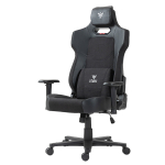 itek Gaming Chair SHUTTLE PM66 - PVC e Tessuto- Braccioli 3D- Nero Nero